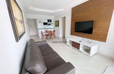 Apartamento com 2 dormitórios à venda, 90 m² por r$ 550.000,00 - praia da enseada - guarujá/sp