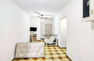 Apartamento com 1 dormitório para locação, 57m² por r$ 2.500 - enseada - guarujá/sp