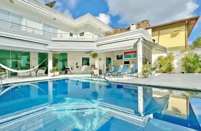 Casa com 5 dormitórios à venda, 420 m² por r$ 3.300.000 - acapulco - guarujá/sp
