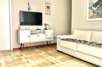 Apartamento com 2 dormitórios à venda, 90 m² por r$ 310.000,00 - enseada - guarujá/sp