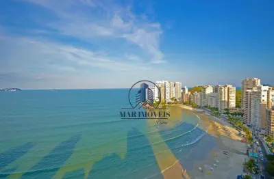 Cobertura com 4 dormitórios à venda, 575 m² por r$ 6.000.000,00 - praia das astúrias - guarujá/sp
