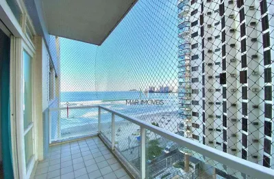 Apartamento com 3 dormitórios à venda, 110 m² por r$ 700.000,00 - centro - guarujá/sp