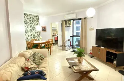 Apartamento com 2 dormitórios à venda, 75 m² por r$ 530.000,00 - pitangueiras - guarujá/sp
