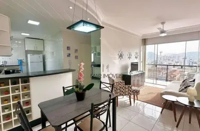 Apartamento reformado com 1 dormitório à venda, 65 m² por r$ 340.000 - enseada - guarujá/sp