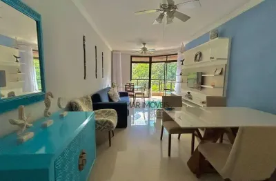 Apartamento com 3 dormitórios à venda, 100 m² por r$ 690.000,00 - praia pitangueiras - guarujá/sp