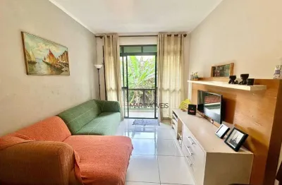 Apartamento com 2 dormitórios e sacada á venda no tombo