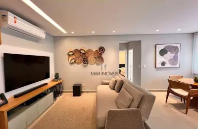 Apartamento com 1 dormitório à venda, 60 m² por r$ 429.000,00 - praia da enseada - guarujá/sp