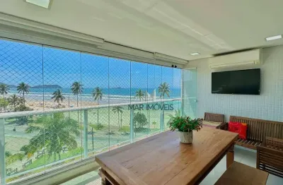 Apartamento com 3 dormitórios à venda, 150 m² por r$ 1.800.000,00 - enseada - guarujá/sp