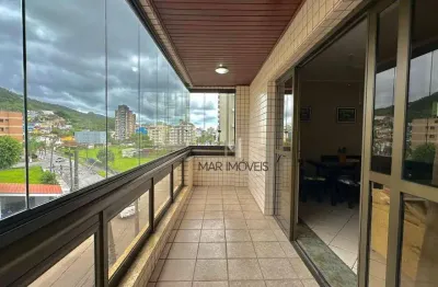 Apartamento com 3 dormitórios à venda, 100 m² por r$ 330.000,00 - enseada - guarujá/sp