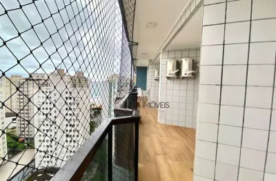 Apartamento com 4 dormitórios à venda, 160 m² por r$ 759.000,00 - pitangueiras - guarujá/sp