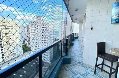 Apartamento com 4 dormitórios à venda, 160 m² por r$ 800.000 - pitangueiras - guarujá/sp