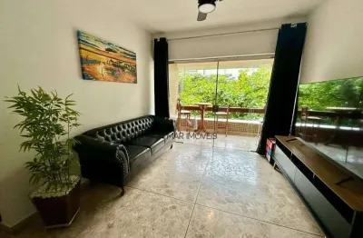 Apartamento com 2 dormitórios à venda, 82 m² por r$ 329.000,00 - enseada - guarujá/sp
