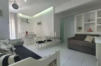 Apartamento com 2 dormitórios sendo 1 suíte à venda, 60 m² - pitangueiras - guarujá/sp