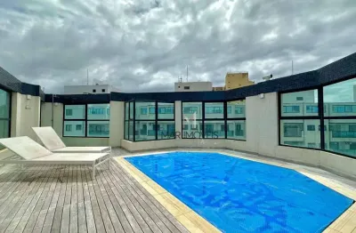 Cobertura à venda, 180 m² por r$ 1.270.000,00 - pitangueiras - guarujá/sp