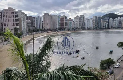 Apartamento à venda na praia das astúrias - frente ao mar - # dormitórios (1 suíte) - vista mar - 2 vagas  - lazer
