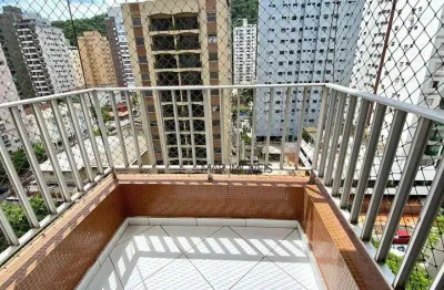 Apartamento com 1 dormitório à venda, 50 m² por r$ 399.000,00 - pitangueiras - guarujá/sp