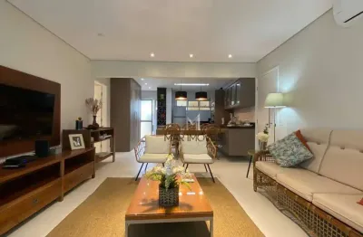 Apartamento com 3 dormitórios à venda, 100 m² por r$ 1.200.000,00 - pitangueiras - guarujá/sp