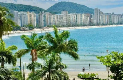 Apartamento reformado com 3 dormitórios à venda, 95 m² por r$ 1.050.000 - asturias - guarujá/sp