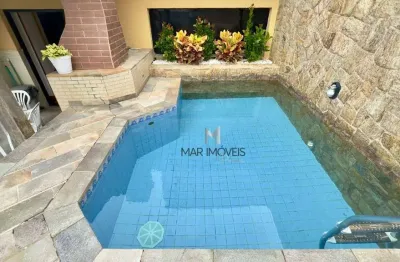 Cobertura com 2 dormitórios à venda, 170 m² por r$ 900.000,00 - praia da enseada - guarujá/sp