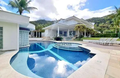 Casa com 5 dormitórios, 650 m² - venda por r$ 4.500.000,00 ou aluguel por r$ 35.000,00/mês - enseada - guarujá/sp