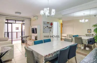 Apartamento com 2 dormitórios à venda, 82 m² - balneário cidade atlântica - guarujá/sp