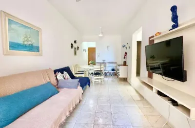 Apartamento com vista do mar, 2 dormitórios à venda, 80 m² por r$ 450.000 - pitangueiras - guarujá/sp