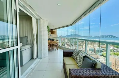 Apartamento com 3 dormitórios à venda, 124 m² por r$ 1.400.000,00 - enseada - guarujá/sp