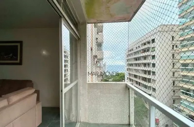 Apartamento com 3 dormitórios à venda, 130 m² por r$ 569.000 - pitangueiras - guarujá/sp