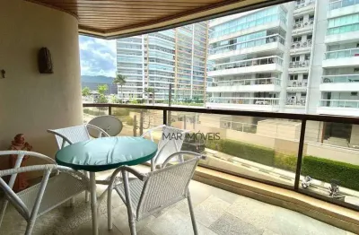 Apartamento com 4 dormitórios à venda, 150 m² por r$ 550.000 - enseada - guarujá/sp
