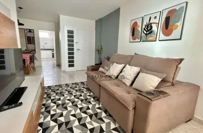 Apartamento com 2 dormitórios à venda, 104 m² - pitangueiras - guarujá/sp