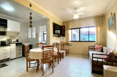 Apartamento com 2 dormitórios à venda, 80 m² por r$ 449.000,00 - tombo - guarujá/sp