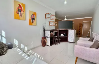 Apartamento com 3 dormitórios à venda, 130 m² por r$ 636.000,00 - pitangueiras - guarujá/sp