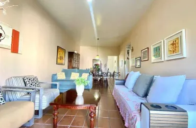 Apartamento com 2 dormitórios à venda, 80 m² por r$ 450.000,00 - pitangueiras - guarujá/sp