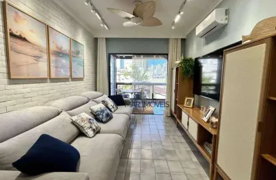 Apartamento à venda, 91 m² por r$ 565.000,00 - astúrias - guarujá/sp
