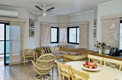 Apartamento com 3 dormitórios à venda, 110 m² - pitangueiras - guarujá/sp - mar imóveis prime