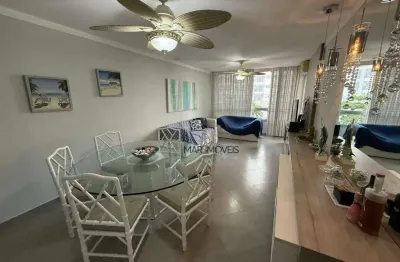 Apartamento com 3 dormitórios à venda, 140 m² por r$ 600.000,00 - pitangueiras - guarujá/sp