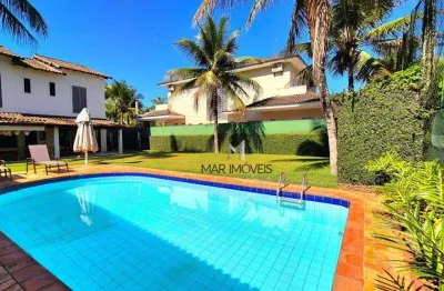 Casa em condomínio fechado na região da praia de pernambuco no guarujá!