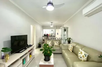 Apartamento com 3 dormitórios à venda, 97 m² por r$ 480.000,00 - enseada - guarujá/sp