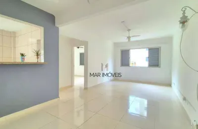 Apartamento com 2 dormitórios à venda, 67 m² por r$ 350.000,00 - praia das astúrias - guarujá/sp