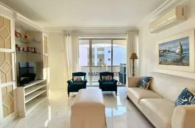 Apartamento com 3 dormitórios, 140 m² - venda por r$ 900.000 ou aluguel por r$ 6.500/mês - pitangueiras - guarujá/sp