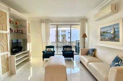 Apartamento com 3 dormitórios, 140 m² - venda por r$ 900.000 ou aluguel por r$ 6.500/mês - pitangueiras - guarujá/sp