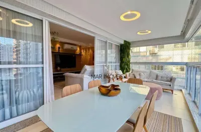 Apartamento à venda, 125 m² por r$ 1.380.000,00 - pitangueiras - guarujá/sp