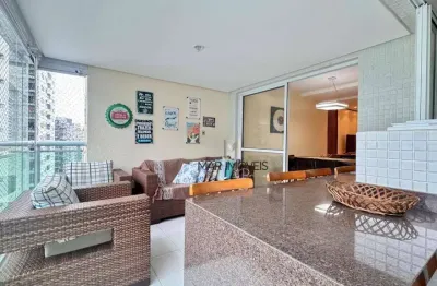 Apartamento com 3 dormitórios à venda, 105 m² por r$ 800.000,00 - pitangueiras - guarujá/sp