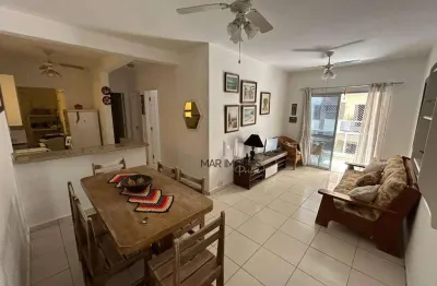 Apartamento com 2 dormitórios à venda, 70 m² por r$ 320.000,00 - enseada - guarujá/sp