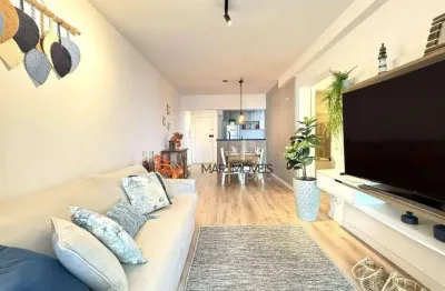 Apartamento com 2 dormitórios à venda, 90 m² por r$ 800.000,00 - praia das astúrias - guarujá/sp