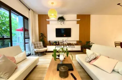 Apartamento à venda, 130 m² por r$ 820.000,00 - pitangueiras - guarujá/sp