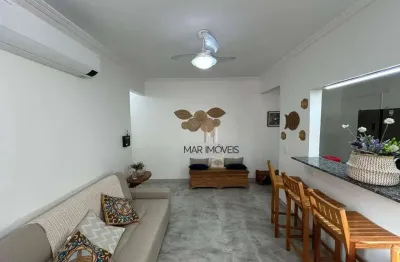 Apartamento com 1 dormitório à venda, 50 m² por r$ 270.000,00 - enseada - guarujá/sp