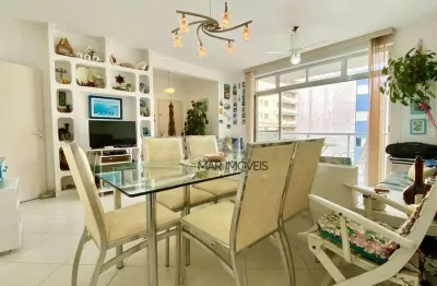 Apartamento com 3 dormitórios à venda, 130 m² - pitangueiras - guarujá/sp