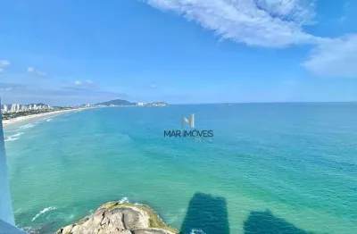 Apartamento frente total ao mar, 4 dormitórios, 2 vagas e lazer