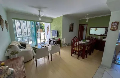 Apartamento com 3 dormitórios à venda, 120 m² por r$ 450.000,00 - enseada - guarujá/sp